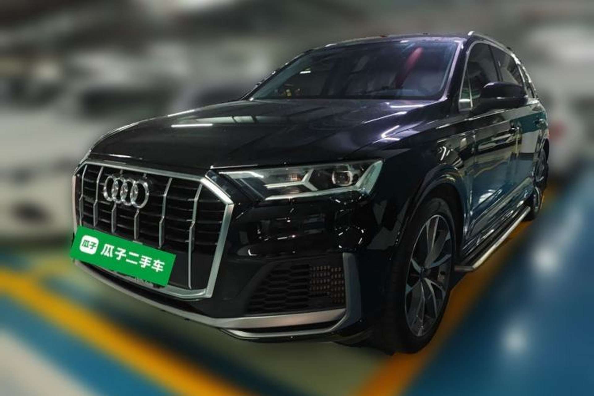 Used Audi Q7 2022 55 TFSI quattro S line Sport model Front Left 45 Deg