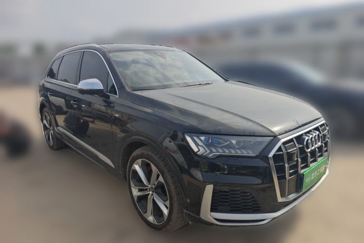 Used Audi Q7 2022 55 TFSI quattro S line Prestige Edition Front Right 45 Deg