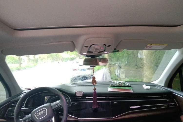 Used Audi Q7 2022 55 TFSI quattro S line Sport model Headliner
