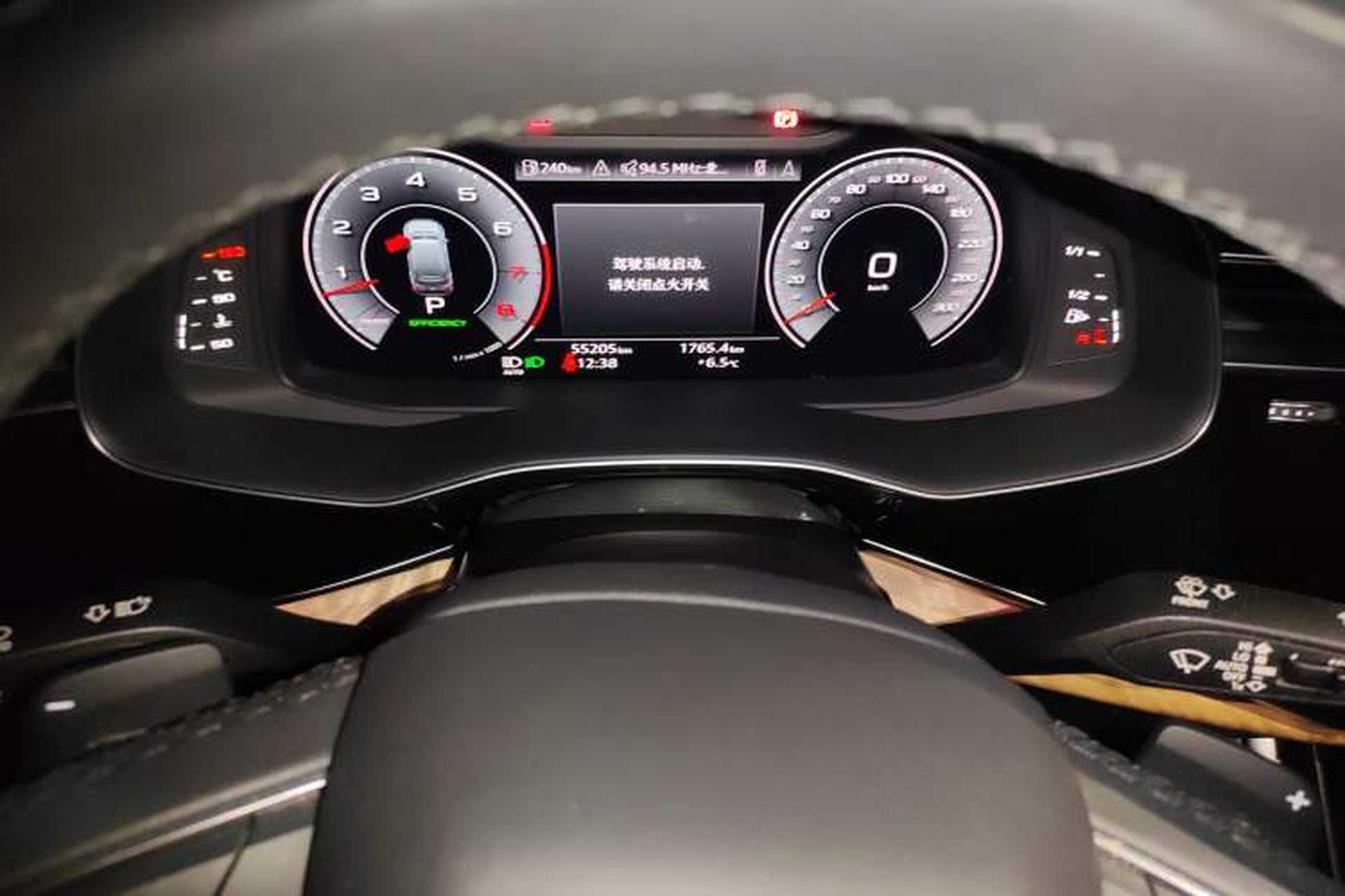 Used Audi Q7 2022 55 TFSI quattro S line Ice and Snow Sports Edition Instrument Cluster