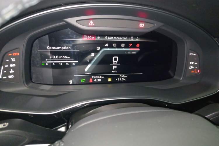 Used Audi Q7 2022 2.0T Standard Version European Specification Instrument Cluster