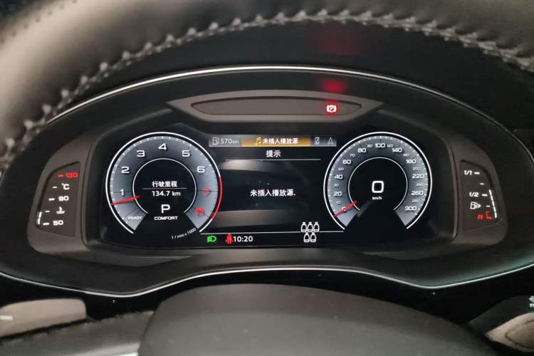 Used Audi Q7 2022 55 TFSI quattro S line Sport model Instrument Cluster
