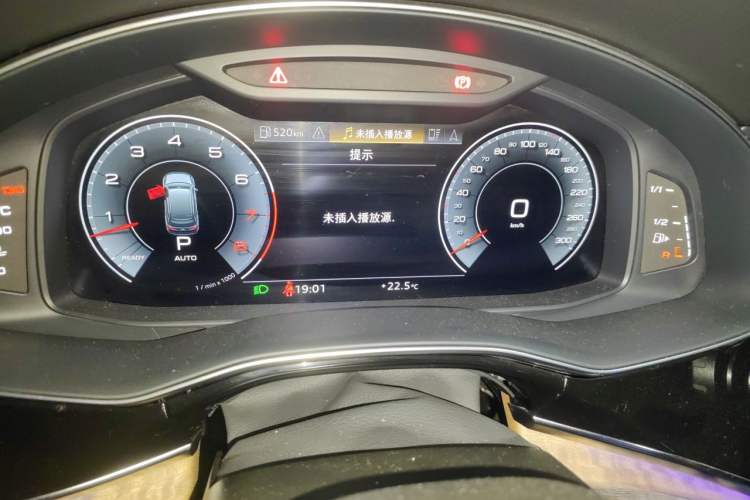 Used Audi Q7 2022 55 TFSI quattro S line Ice and Snow Sports Edition Instrument Cluster