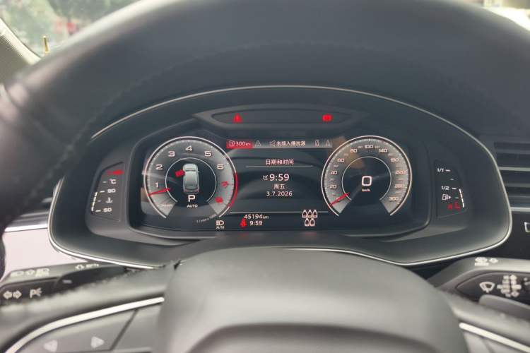 Used Audi Q7 2022 55 TFSI quattro S line Sport model Instrument Cluster