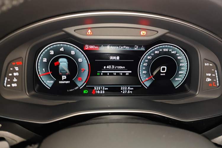 Used Audi Q7 2022 55 TFSI quattro S line Sport model Instrument Cluster