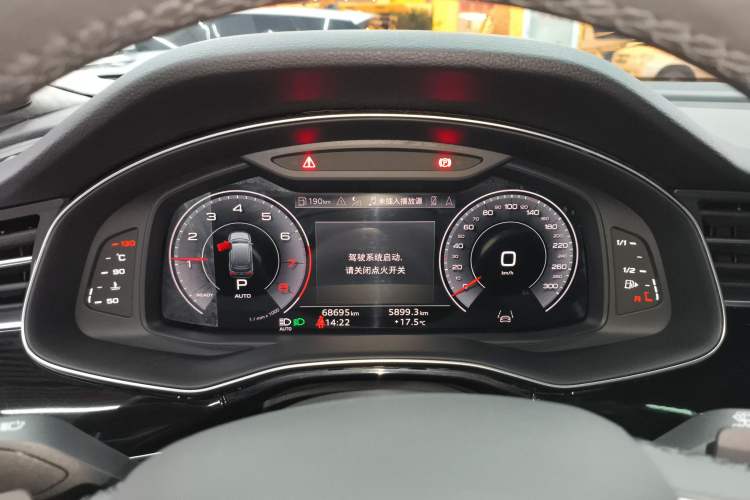 Used Audi Q7 2022 55 TFSI quattro S line Sport model Instrument Cluster