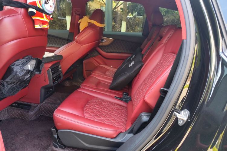 Used Audi Q7 2022 55 TFSI quattro S line Ice and Snow Sports Edition Left Rear Seat