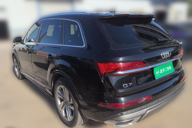Used Audi Q7 2022 45 TFSI quattro S line Sport Edition Rear Left 45 Deg