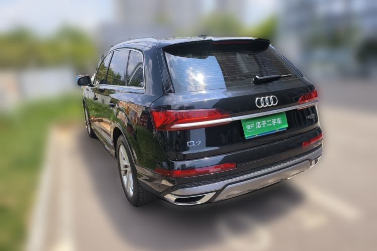 Used Audi Q7 2022 45 TFSI quattro S line Sport Edition Rear Left 45 Deg