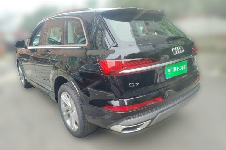 Used Audi Q7 2022 45 TFSI quattro S line Sport Edition Rear Left 45 Deg