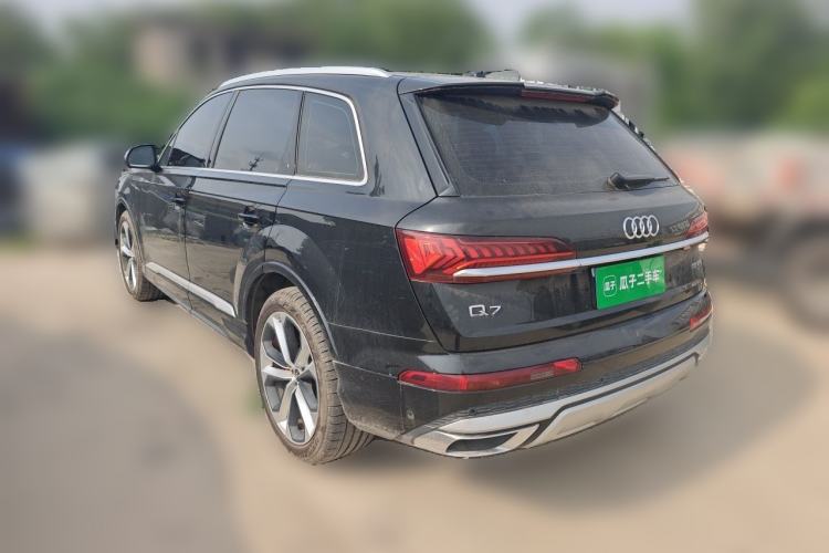 Used Audi Q7 2022 55 TFSI quattro S line Prestige Edition Rear Left 45 Deg