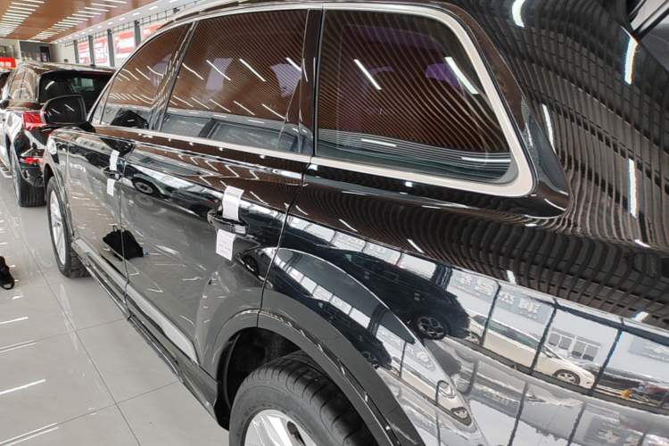 Used Audi Q7 2022 45 TFSI quattro S line Sport Edition Rear Left 45 Deg