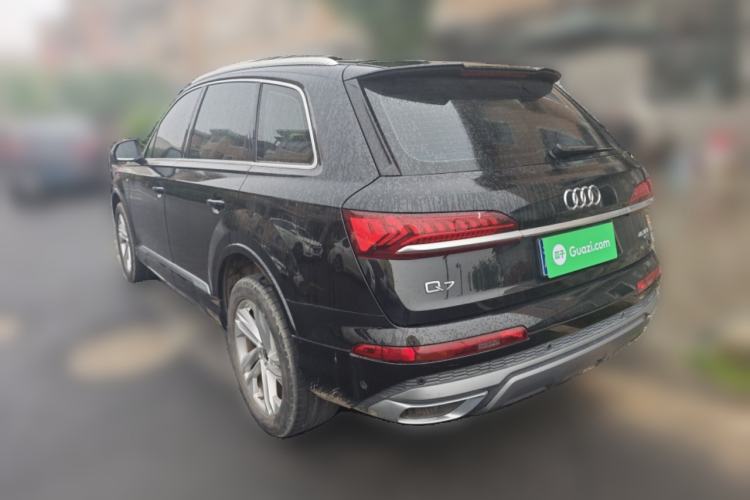 Used Audi Q7 2022 45 TFSI quattro S line Sport Edition Rear Left 45 Deg