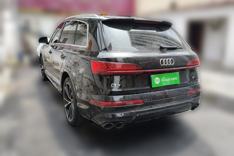 Used Audi Q7 2022 45 TFSI quattro S line Sport Edition Rear Left 45 Deg
