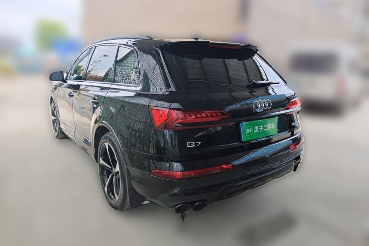 Used Audi Q7 2022 55 TFSI quattro S line Sport model Rear Left 45 Deg