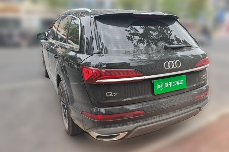 Used Audi Q7 2022 45 TFSI quattro S line Sport Edition Rear Left 45 Deg
