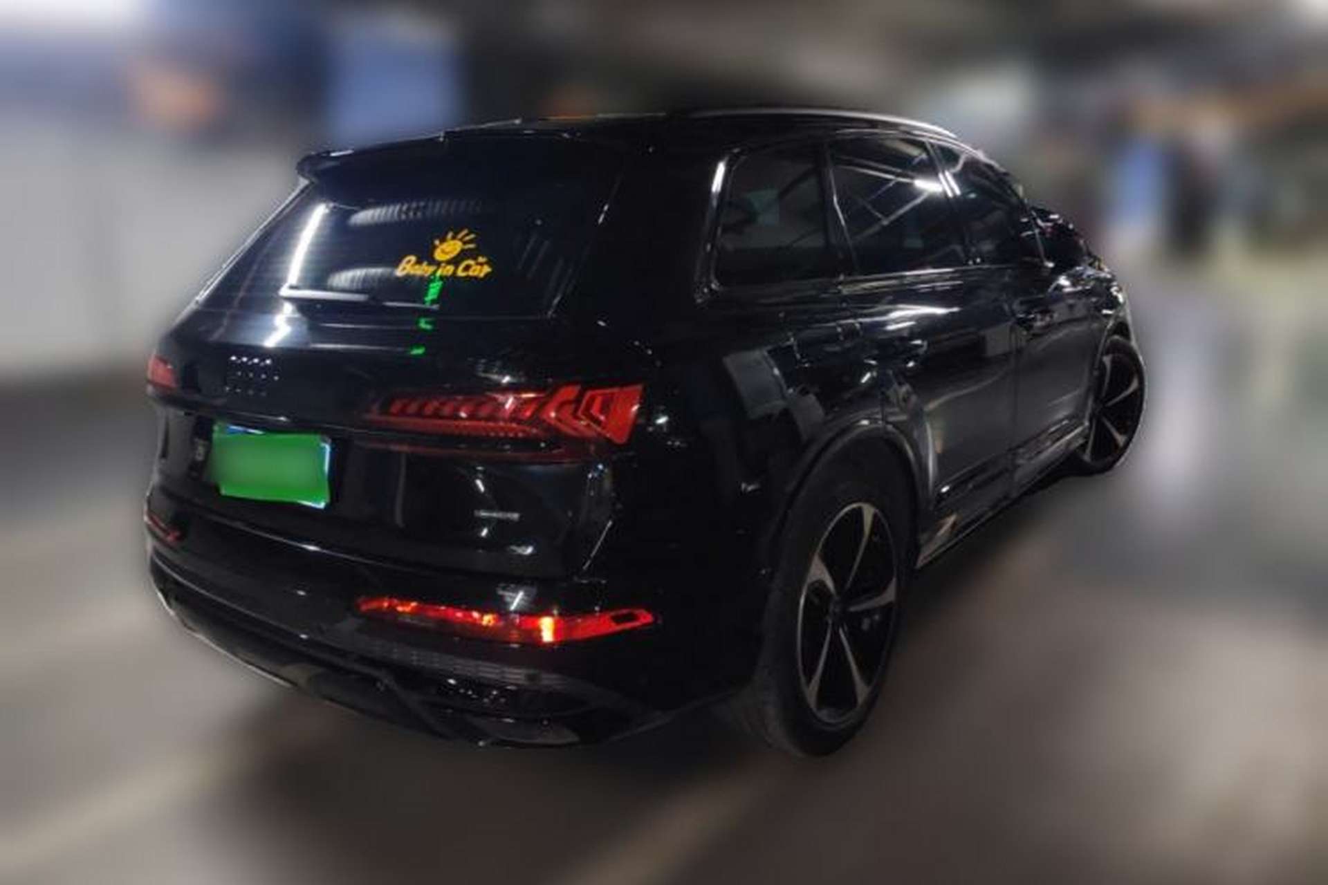 Used Audi Q7 2022 55 TFSI quattro S line Ice and Snow Sports Edition Rear Right 45 Deg