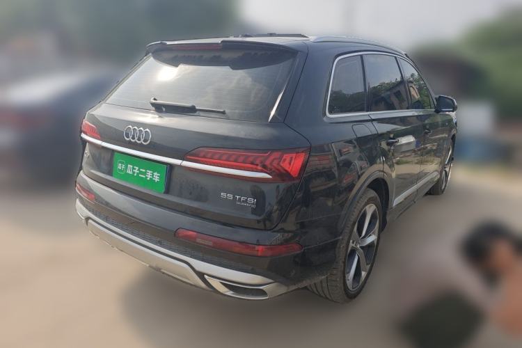 Used Audi Q7 2022 55 TFSI quattro S line Prestige Edition Rear Right 45 Deg
