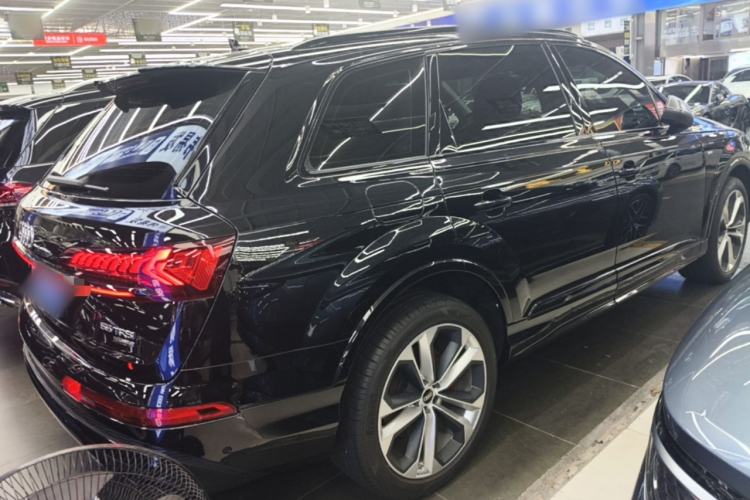 Used Audi Q7 2022 55 TFSI quattro S line Prestige Edition Rear Right 45 Deg
