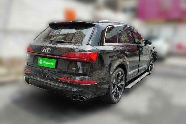 Used Audi Q7 2022 45 TFSI quattro S line Sport Edition Rear Right 45 Deg