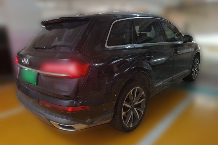Used Audi Q7 2022 55 TFSI quattro S line Sport model Rear Right 45 Deg