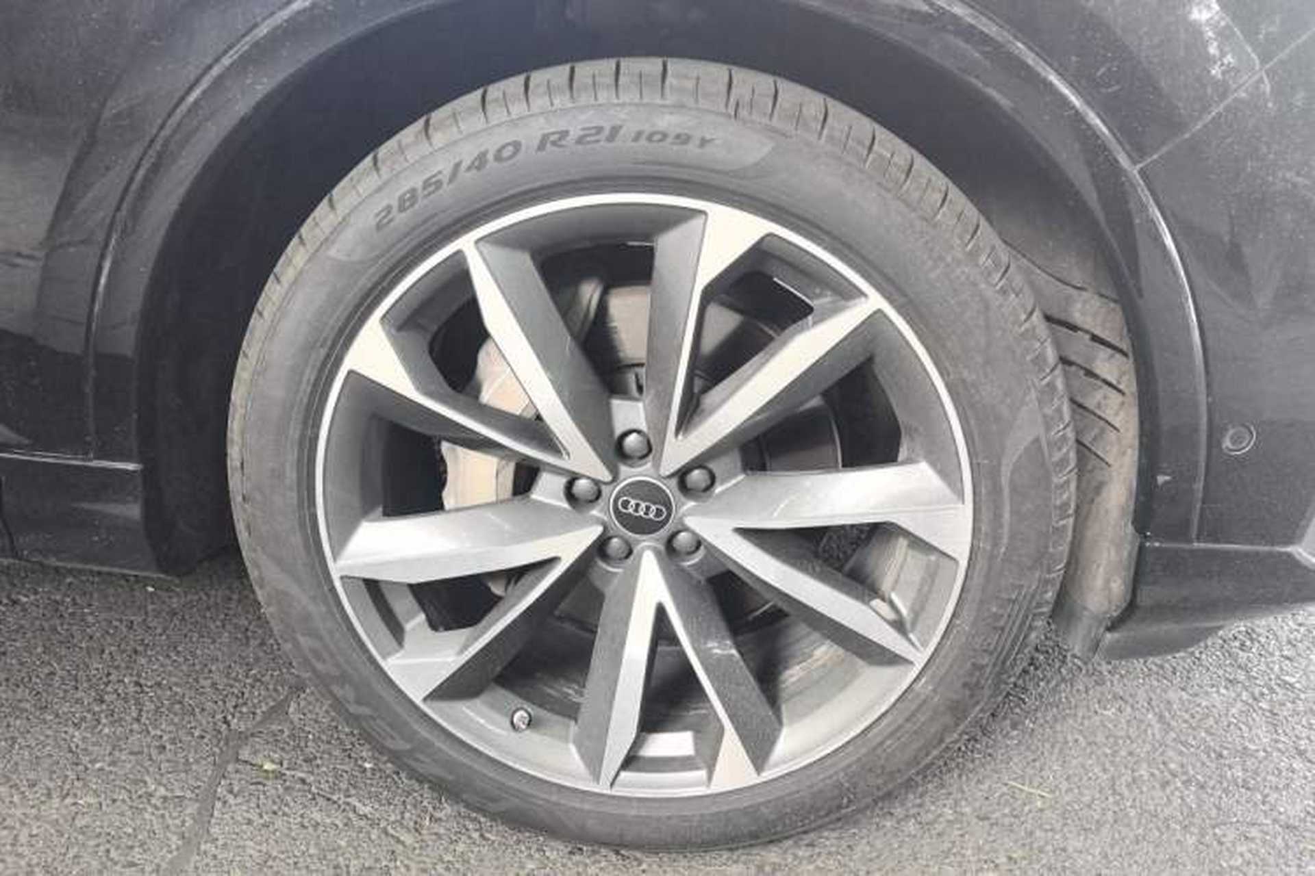 Used Audi Q7 2022 55 TFSI quattro S line Sport model Right Front Wheel Hub
