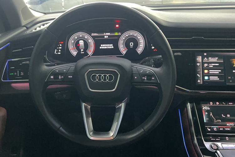 Used Audi Q7 2022 55 TFSI quattro S line Sport model Steering Wheel