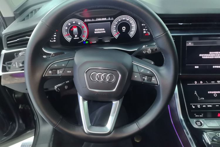 Used Audi Q7 2022 55 TFSI quattro S line Sport model Steering Wheel