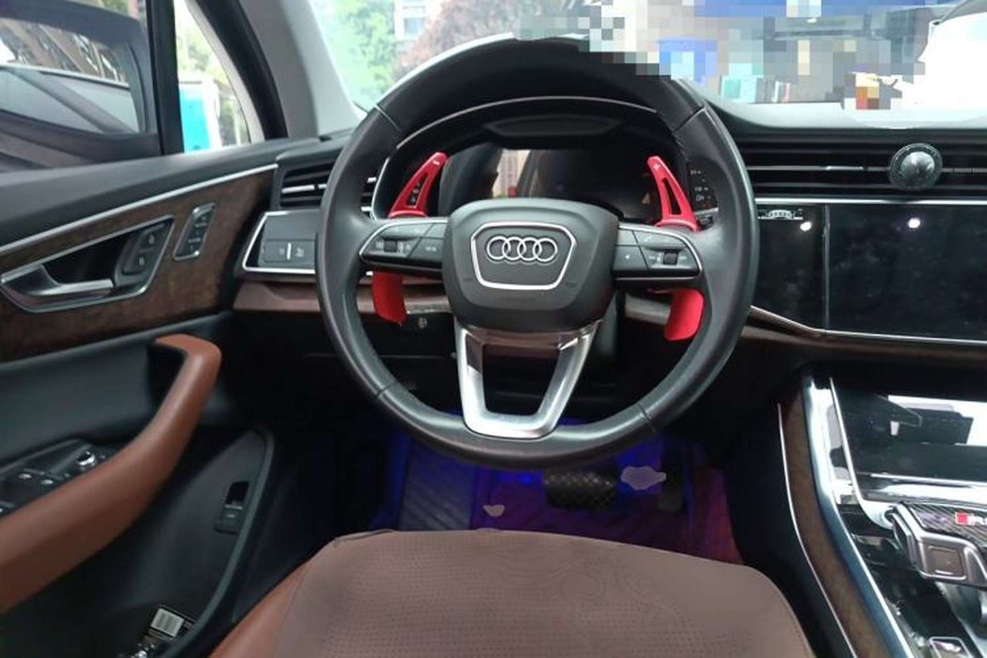 Used Audi Q7 2022 45 TFSI quattro S line Sport Edition Steering Wheel