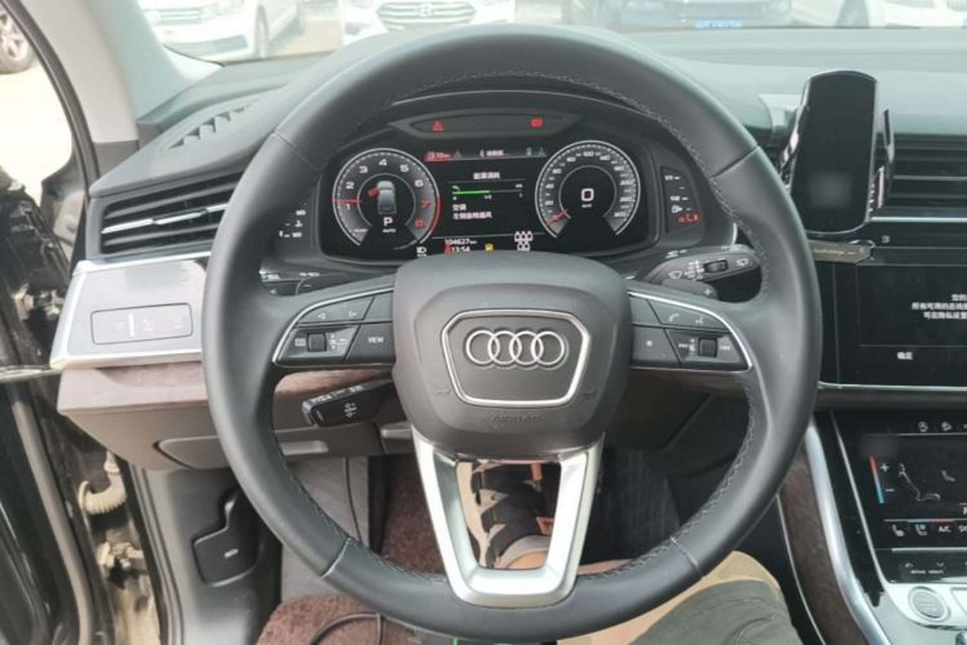 Used Audi Q7 2022 45 TFSI quattro S line Sport Edition Steering Wheel
