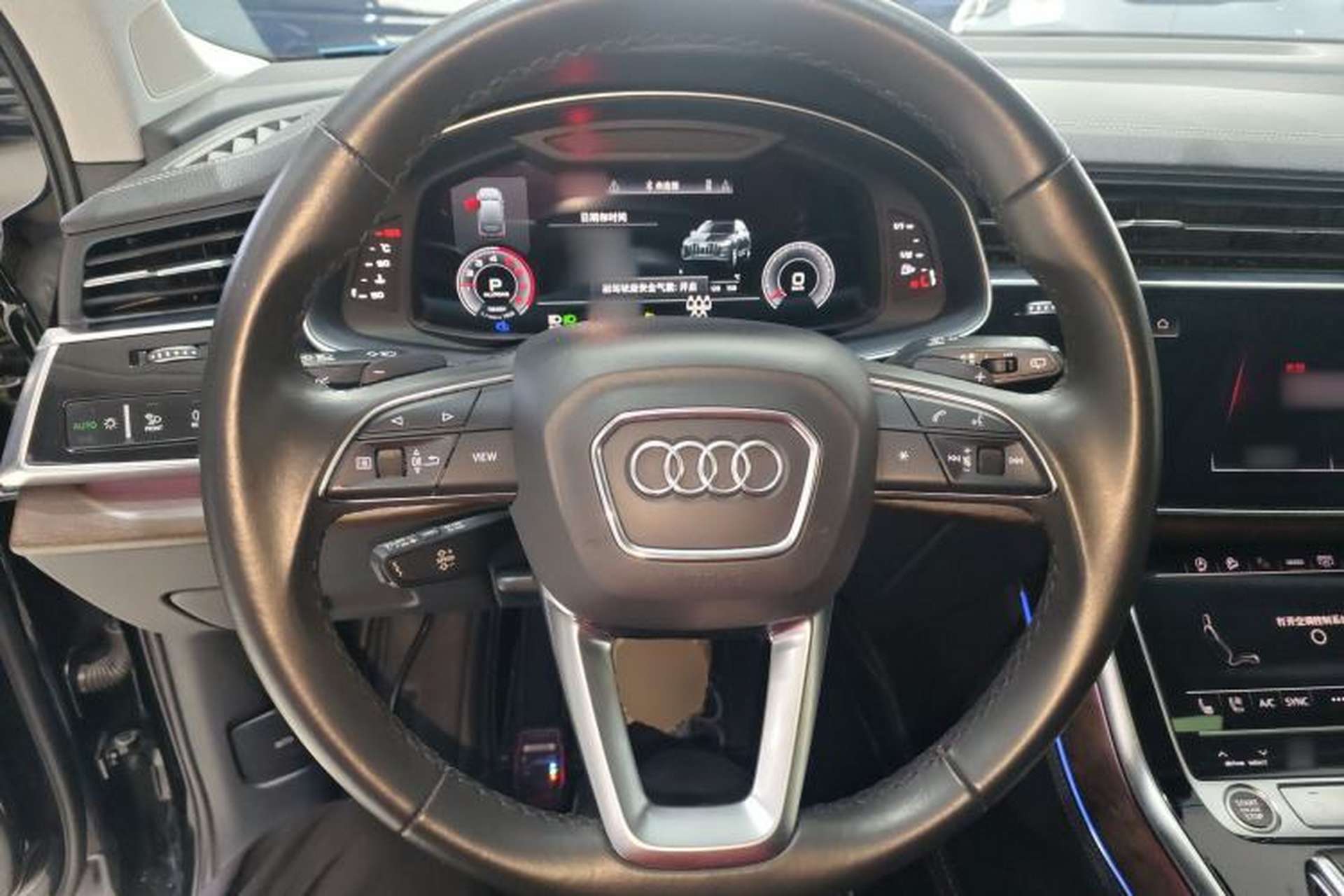Used Audi Q7 2022 55 TFSI quattro S line Sport model Steering Wheel