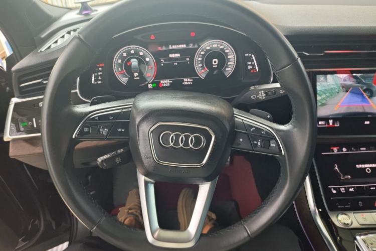 Used Audi Q7 2022 55 TFSI quattro S line Sport model Steering Wheel
