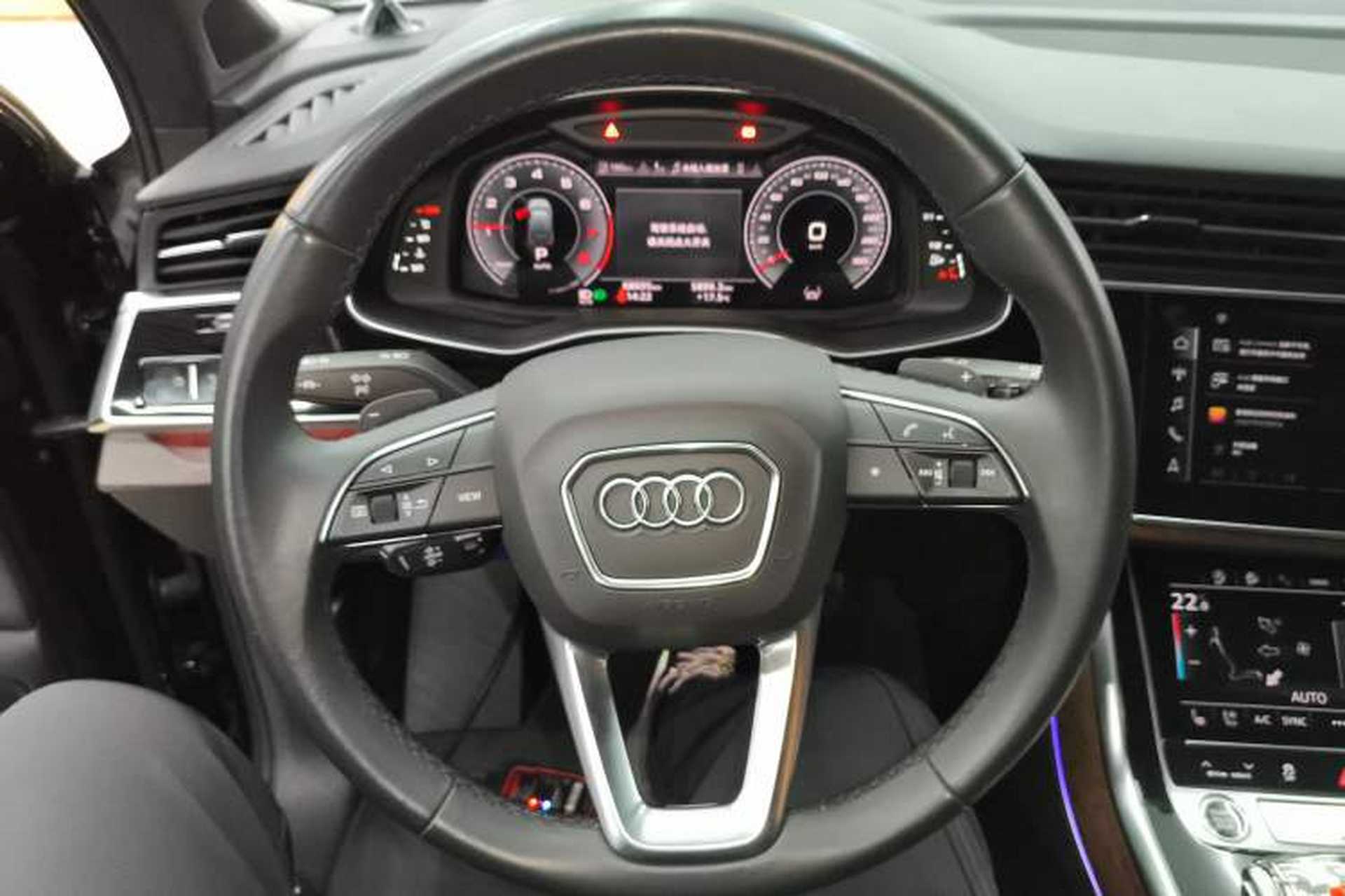 Used Audi Q7 2022 55 TFSI quattro S line Sport model Steering Wheel