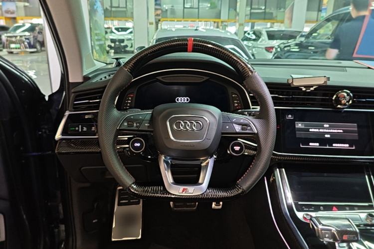 Used Audi Q7 2022 55 TFSI quattro S line Sport model Steering Wheel