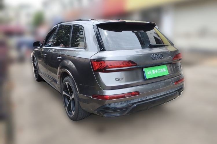 Used Audi Q7 2022 45 TFSI quattro S line Sport Edition Rear Left 45 Deg