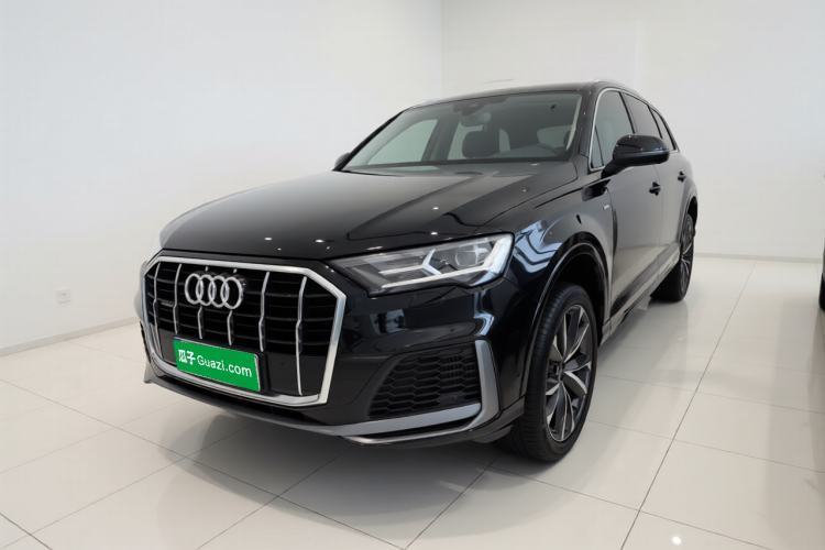 Używany Audi Q7 2023 55 TFSI quattro S line Sport Edition Guazi used car, China used car export, Used car for sale, Used cars, Cheapest cars for sale