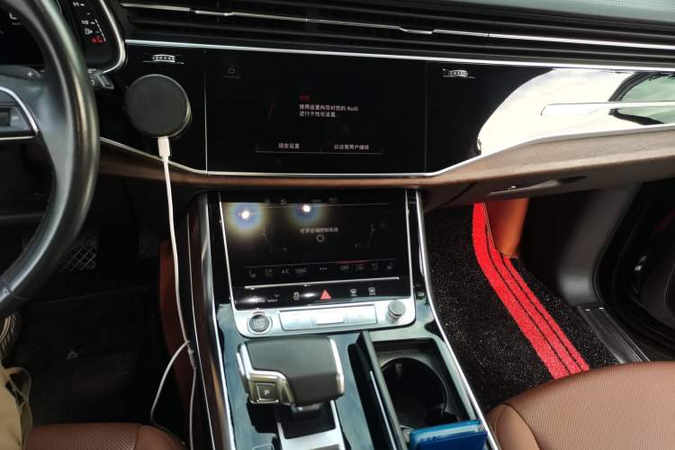 Used Audi Q7 2023 45 TFSI quattro S line Sport model Audio And AC Panel