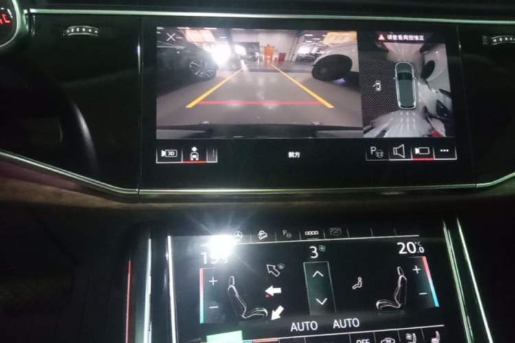 Used Audi Q7 2023 45 TFSI quattro S line Sport model Audio And AC Panel