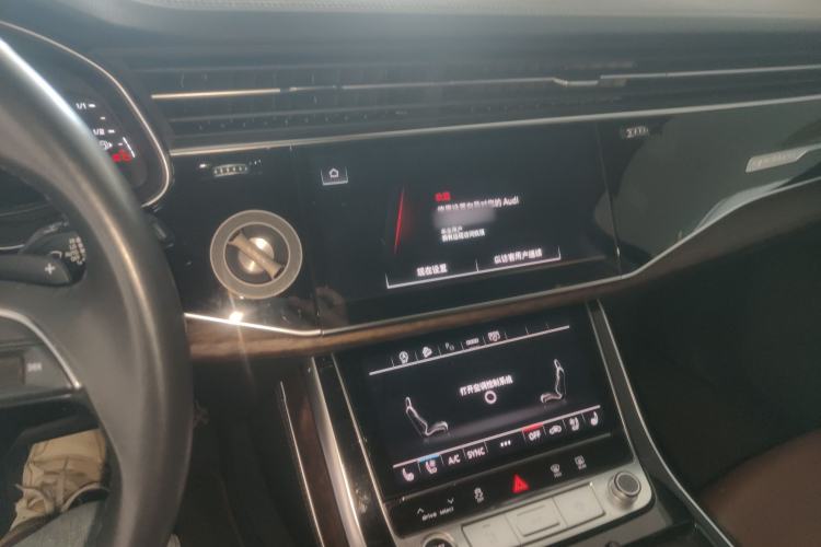 Used Audi Q7 2023 45 TFSI quattro S line Sport model Audio And AC Panel