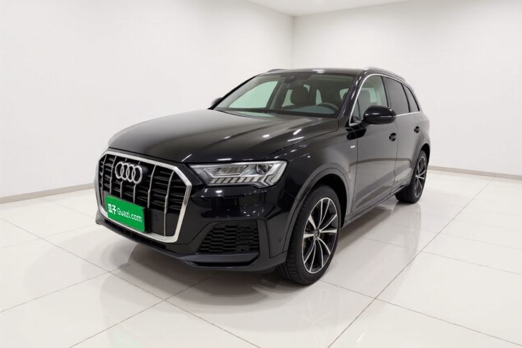 Audi Q7 2023 55 TFSI quattro S line Sport Edition с пробегом Guazi used car, China used car export, Used car for sale, Used cars, Cheapest cars for sale
