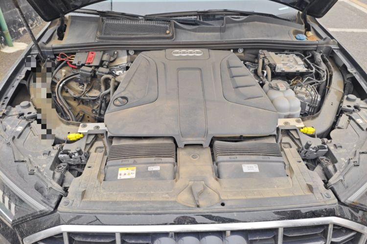 Used Audi Q7 2023 45 TFSI quattro S line Sport model Engine Bay