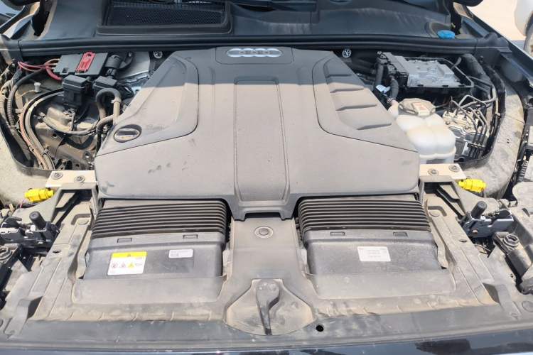 Used Audi Q7 2023 45 TFSI quattro S line Sport model Engine Bay
