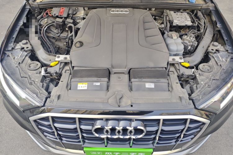 Used Audi Q7 2023 45 TFSI quattro S line Sport model Engine Bay