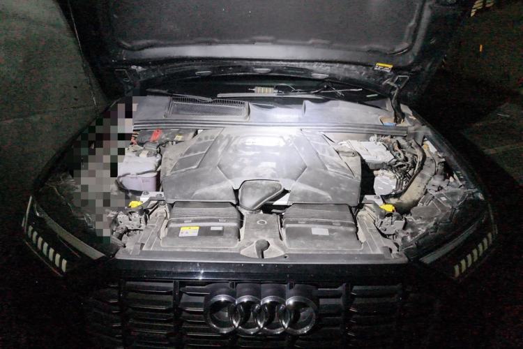 Used Audi Q7 2023 55 TFSI quattro S line Sport Edition Engine Bay