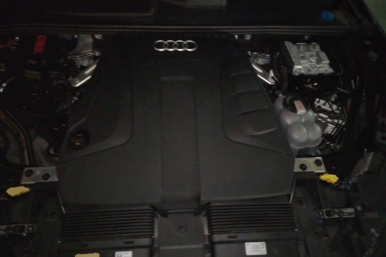 Used Audi Q7 2023 45 TFSI quattro S line Sport model Engine Bay