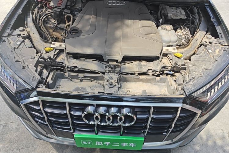 Used Audi Q7 2023 45 TFSI quattro S line Sport model Engine Bay