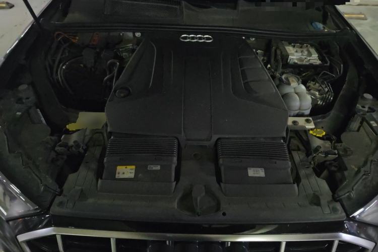 Used Audi Q7 2023 45 TFSI quattro S line Sport model Engine Bay
