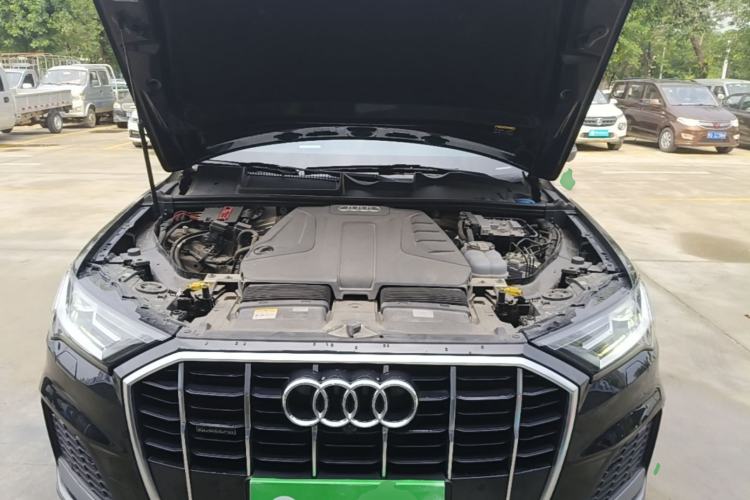 Used Audi Q7 2023 45 TFSI quattro S line Sport model Engine Bay