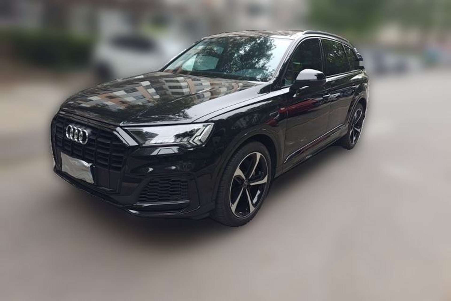 Used Audi Q7 2023 55 TFSI quattro S line Sport Edition Front Left 45 Deg