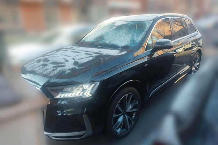 Used Audi Q7 2023 55 TFSI quattro S line Sport Edition Front Left 45 Deg